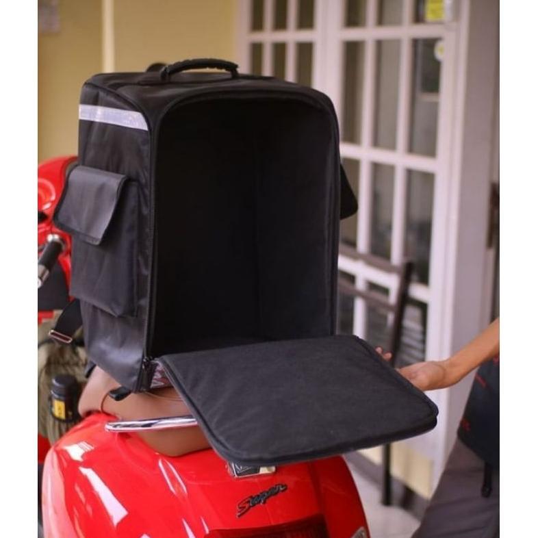 TERBARU Tas GrabFood. Tas Delivery Anti Air. Tas Punggung Murah. Tas Gojek. Tas Motor