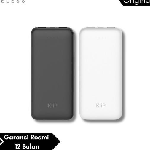 Kiip E33 Power Bank Slim 10000Mah Powerbank