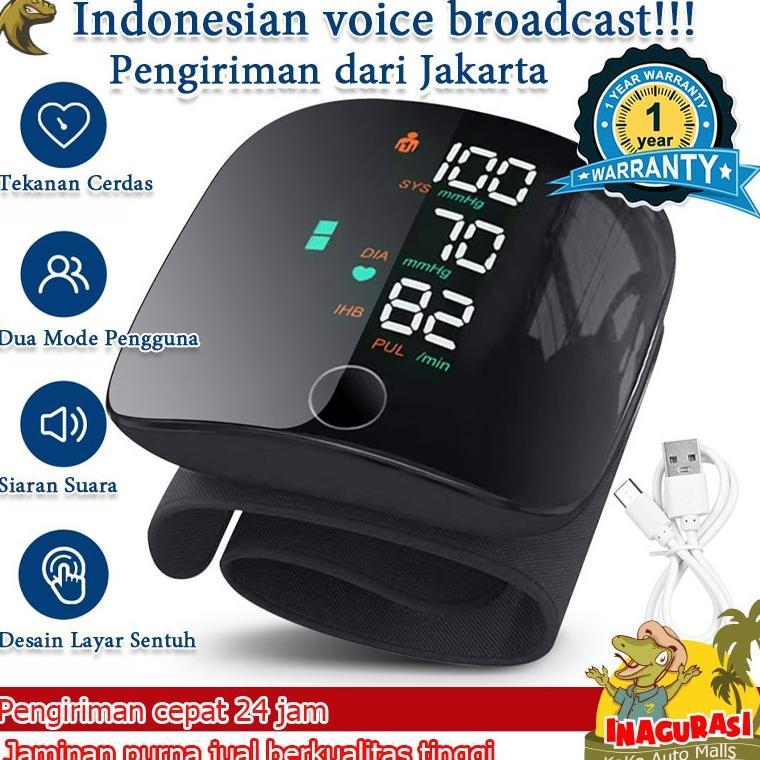 [Pengiriman Dari Jakarta] Gelang Pengukur Tekanan Tensimeter Digital Tensi Digital Tensi Darah Digit