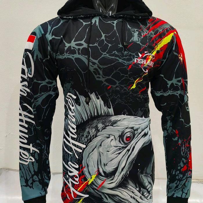 Bisa Cod - Jersey Mancing Baju Pancing Giant