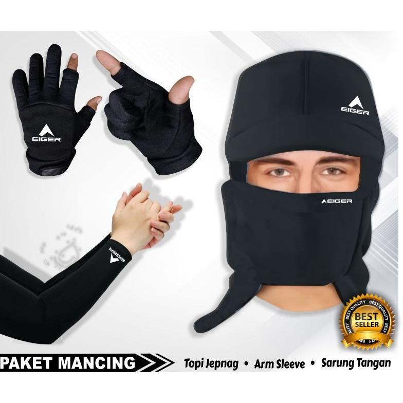 Sarung Tangan Gunung Manset Tangan Pendaki Topi Buff Gunung Topi Manser Gunung Perlengkapan Gunung