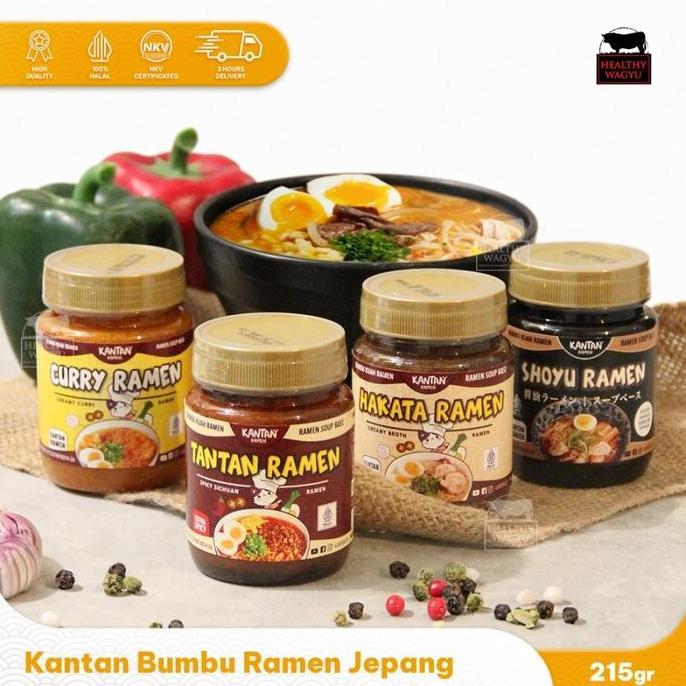 Kantan Bumbu Itant Kuah Ramen Udon Jepang Halal