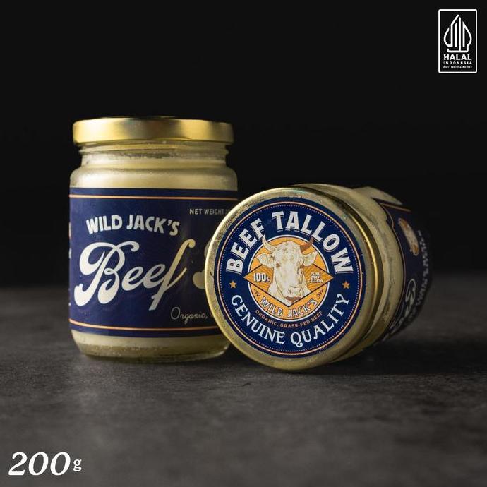 Beef Tallow / Grass Fed Beef Tallow / 200 gr