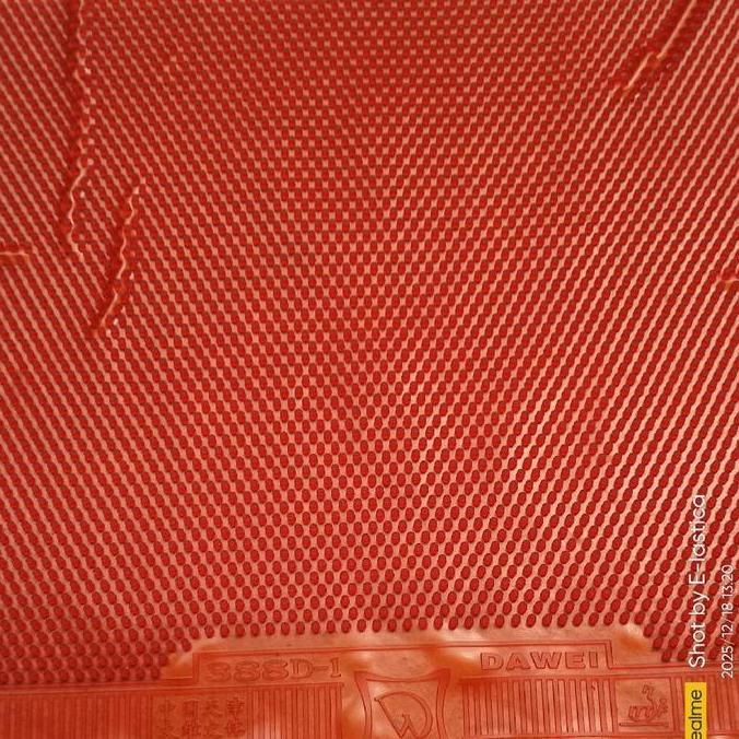 Karet Bintik Proses E-Lastica 955 1615 388D-1 Hitam dan Merah Blok Redam Sodokan Tajam