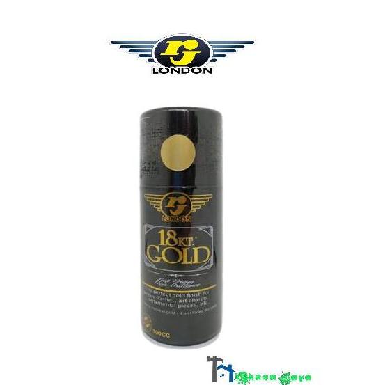 Paint- New- Spray Paint/Aerosol Paint/Cat Semprot Rj London Gold 300Cc