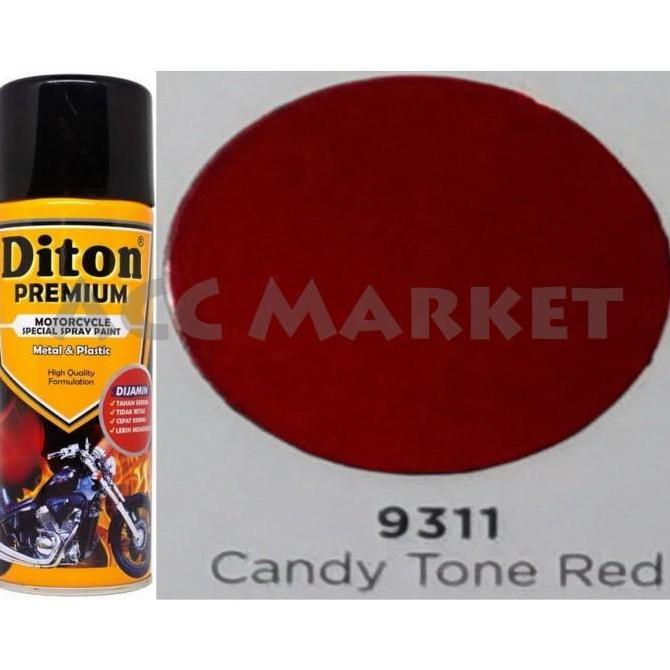Paint- New- Pilox Diton Pilok Pylox Merah Candy Red 9311
