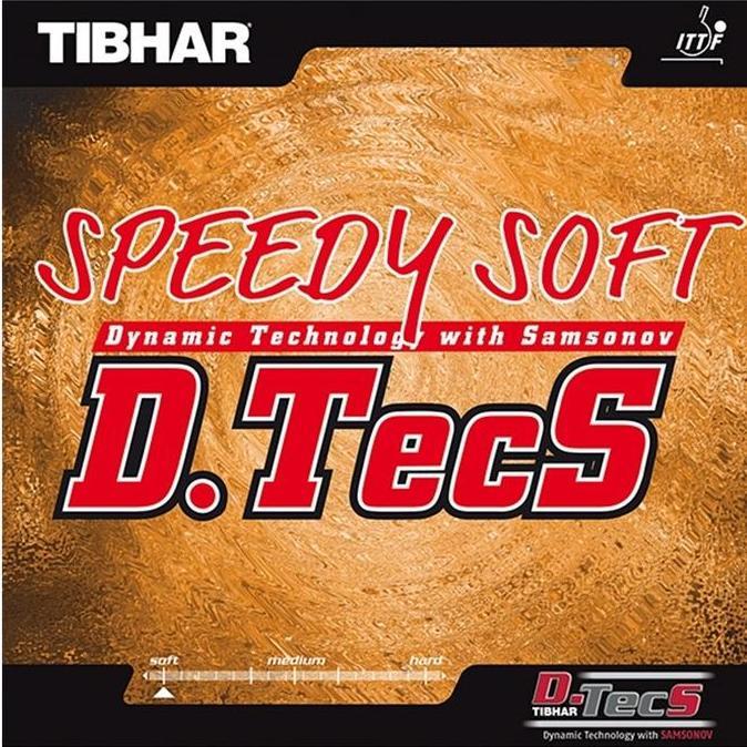 Karet tenismeja bintik Tibhar Speedy Soft D.Tecs BINTIK PENDEK SERANG ORIGINAL