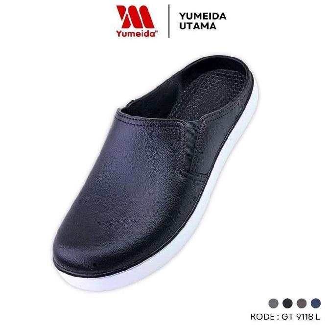 Lord- Yumeida 9118 Sandal Sepatu Slop Pria/Laki-Laki Ukuran 39-43 Karet