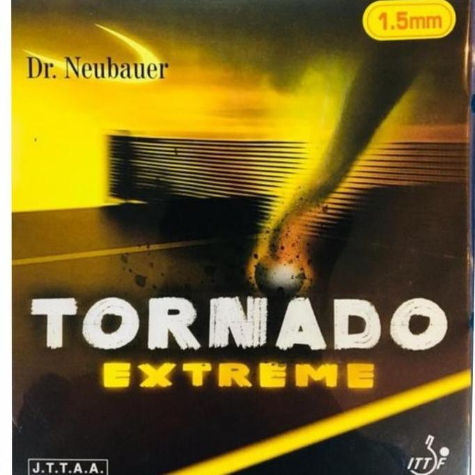 BEBAS ONGKIR - Dr. Neubauer TORNADO EXTREME karet pingpong bintik serang/pendek