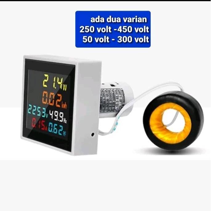 Volt Meter Listrik Digital Multi Meter Amper Meter Digital listrik 50 volt sampai 450 volt