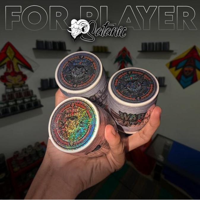 GELASAN WAROK X SATANIC 1600Y 0.23 GOLD & ABU SUPER KOLABORASI 2025 GELASAN LAYANG LAYANG SUKHOI