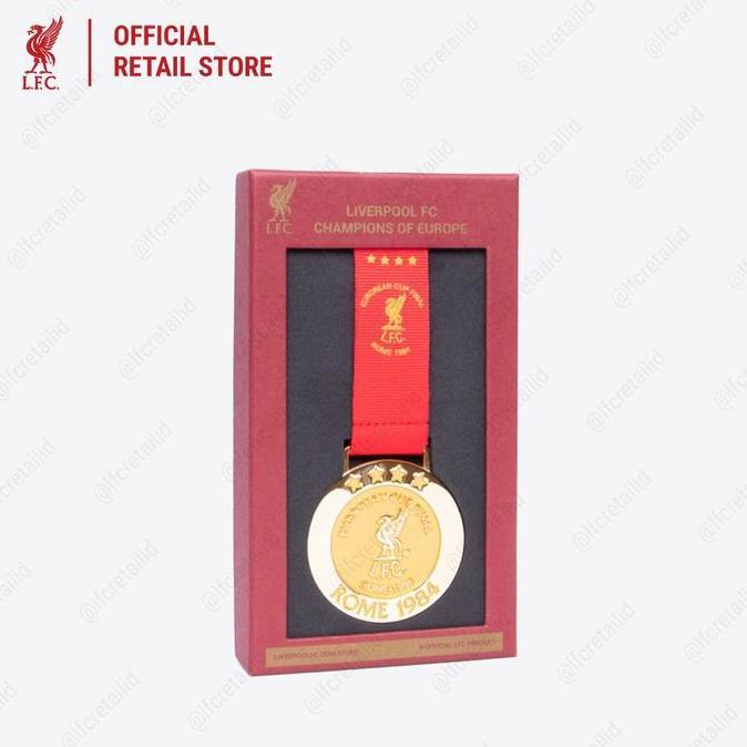 (Best) Liverpool FC  European Cup Medal Rome 1984  - Official LFC Accessories Medal