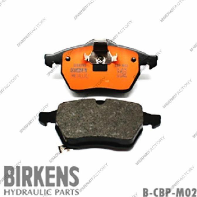 Kampas Rem Brake Pad Depan Chevrolet Zafira Bahan Metallic