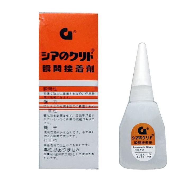 LEM KOREA SERBAGUNA PLASTIK GELAS LEM TETES GLUE EPOTEK AS27