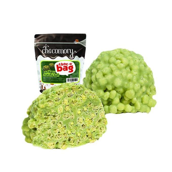 Crispy- Chocomory Choco Bag Crispy Matcha Ball 150G