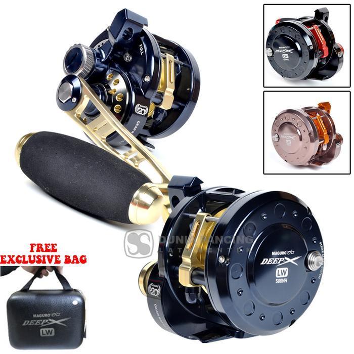 Reel MAGURO DEEP X LW | 400NH | 400NHL | 500NH | 500NHL | Trolling | Bait Jigging