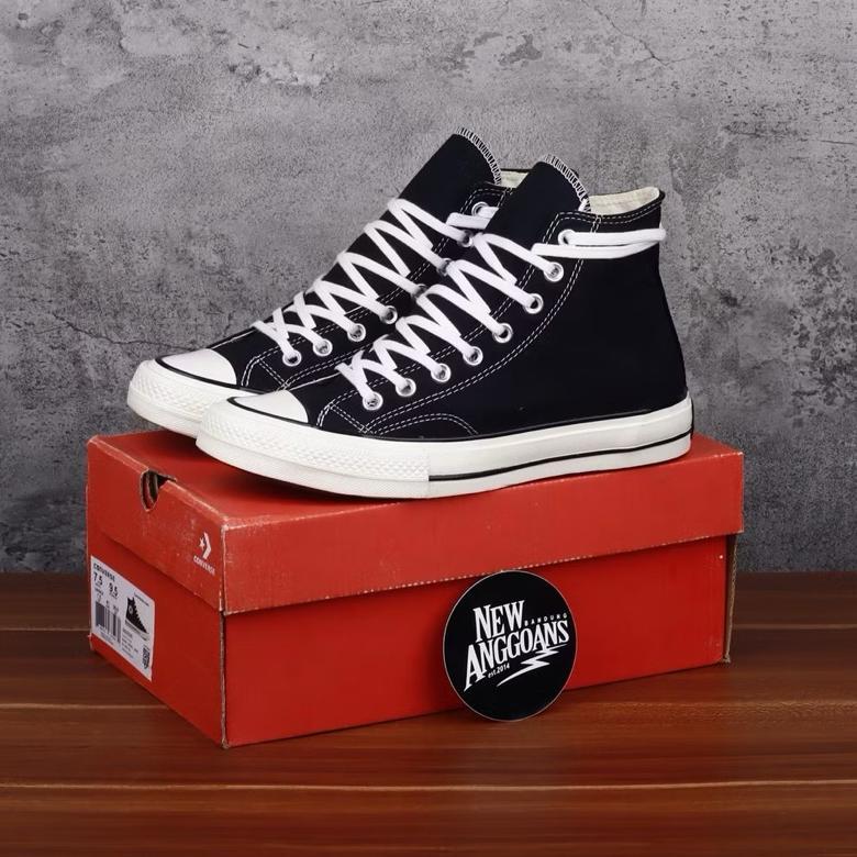 SUPER DEAL SEPATU CONVERSE - CONVERSE 70S CHUCK TAYLOR BLACK WHITE MADE IN VIETNAM SNEAKERS CONVERSE