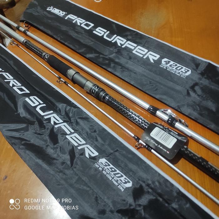 Joran Pancing laut Daido Pro Surfer 390. 420. 450