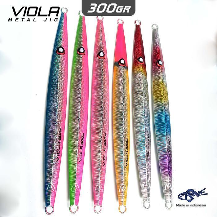 Metal Jig Zamve Viola 300Gr Metal Jig 300Gr Metal Jig 300Gram - Blue Pink