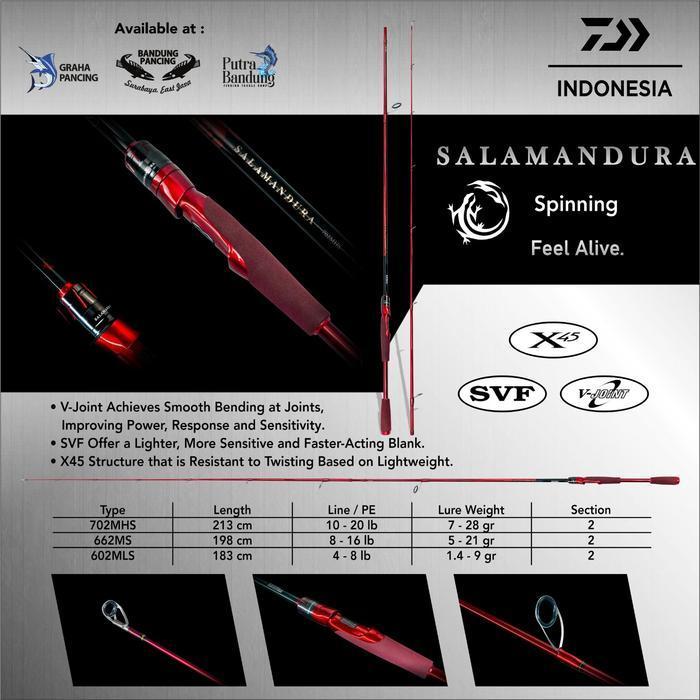 ROD / JORAN SALAMANDURA SPINNING