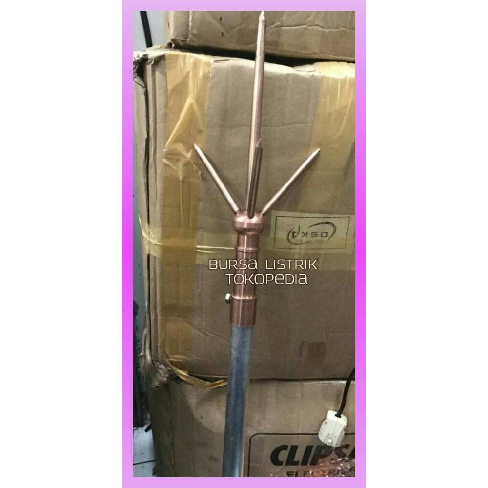 Anti Petir Trisula / penangkal petir trisula 1 set