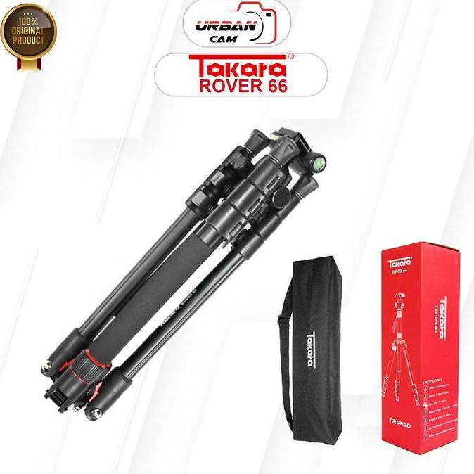 TERMURAH - Tripod Takara ROVER 66 / Takara ROVER66 / Takara Rover 66 Tripod Monopod Camera