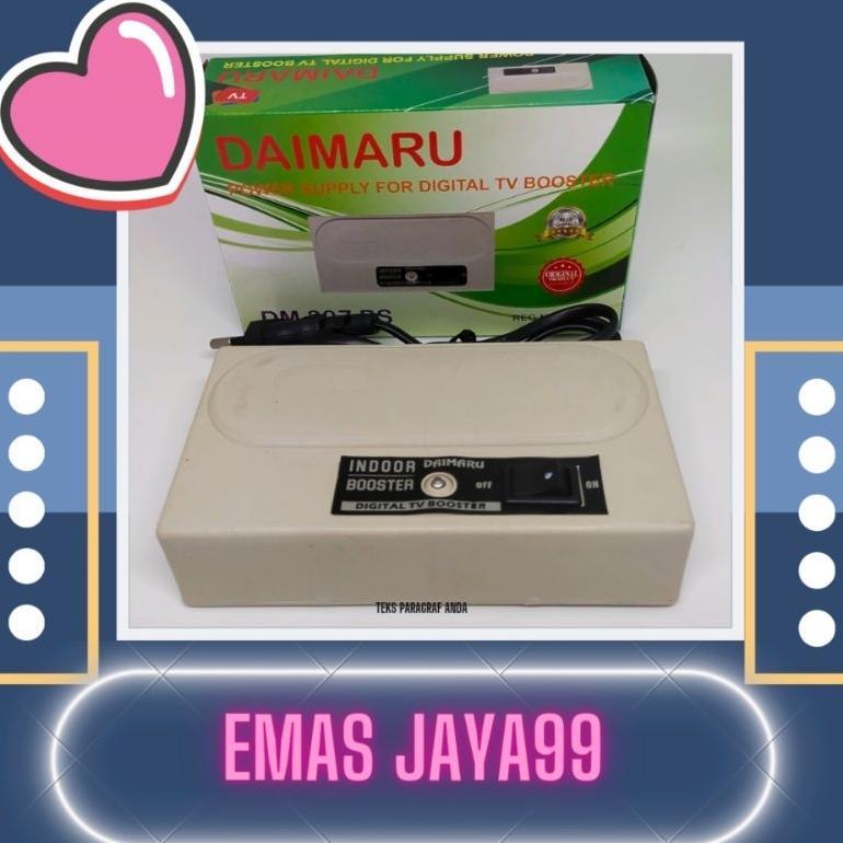 NEW BOSTER ANTENA TV BAWAH DAIMARU / POWER SUPPLY BOSTER ANTENA TV DAIMARU