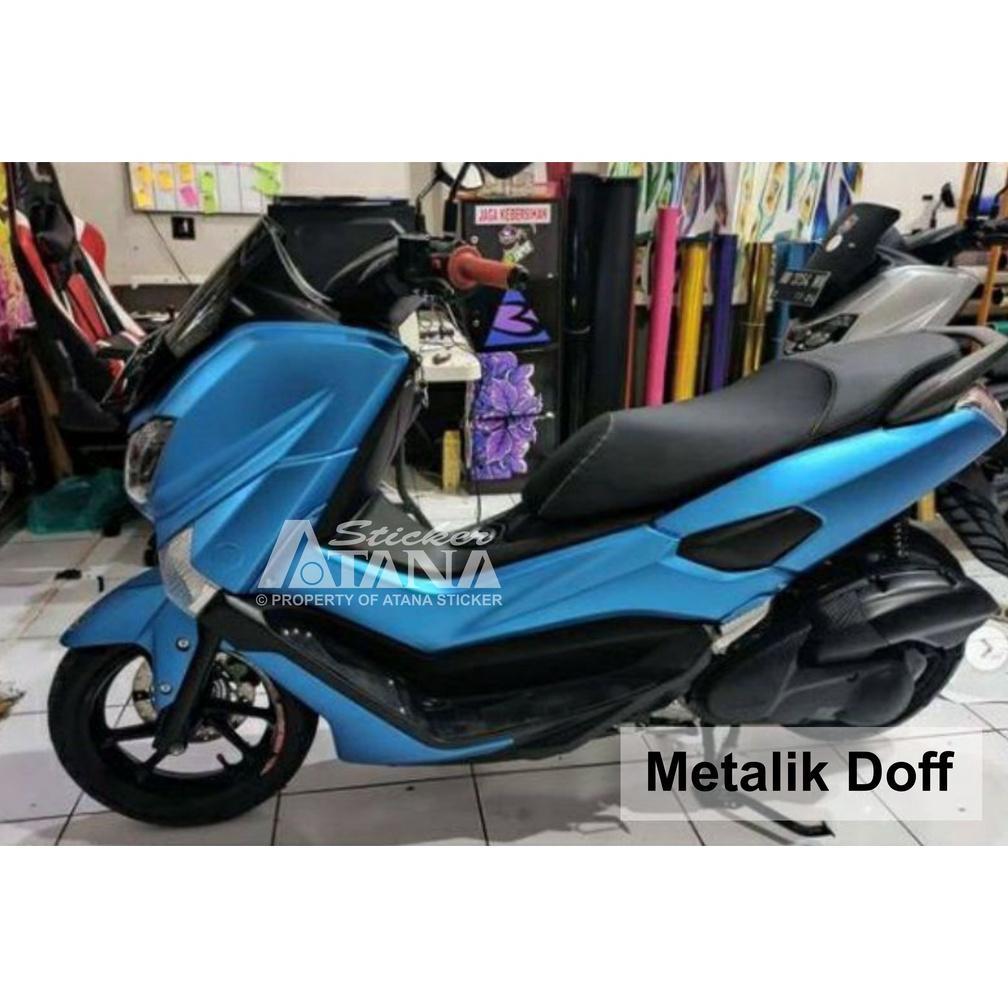 Official Skotlet Biru Metalik Doff Glossy Scotlet Dop Gloss Metallic Satin Stiker Candy Paint Decal 