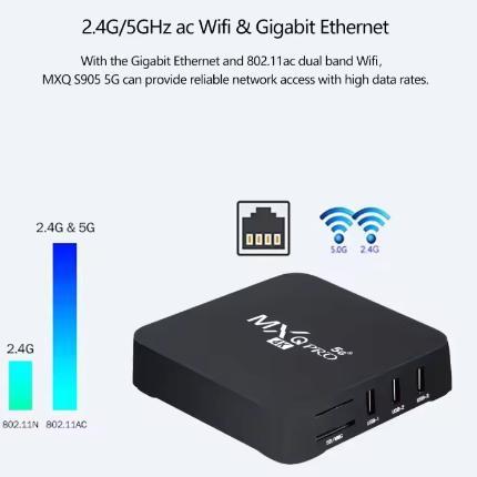 HOT SALE ( BISA COD ) STB Android MXQ Pro Smartphone Android 4K Tv Box Android Bisa Nonton TV Androi