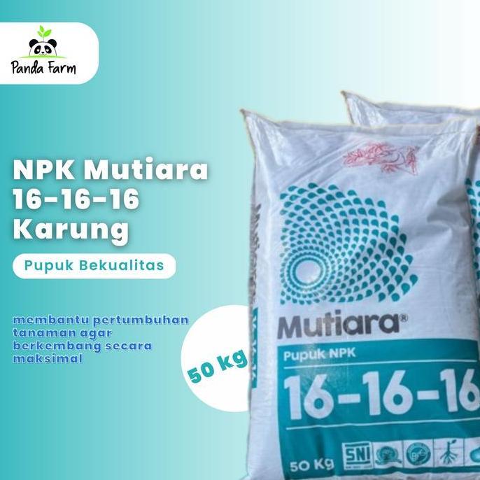 Pupuk NPK Mutiara 16-16-16 Karung Besar