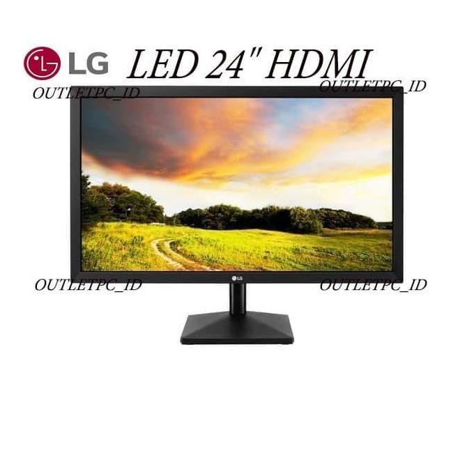 (Best) LG LED 24MK400H-B 24" HDMI Garansi Resmi LG Indonesia