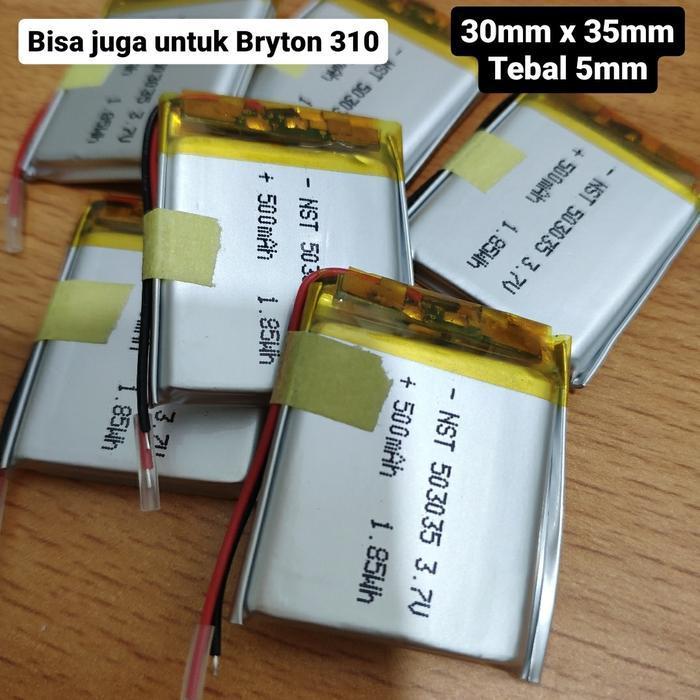 Baterai Xoss G+ Bryton 310 503035 3.7v 500mah