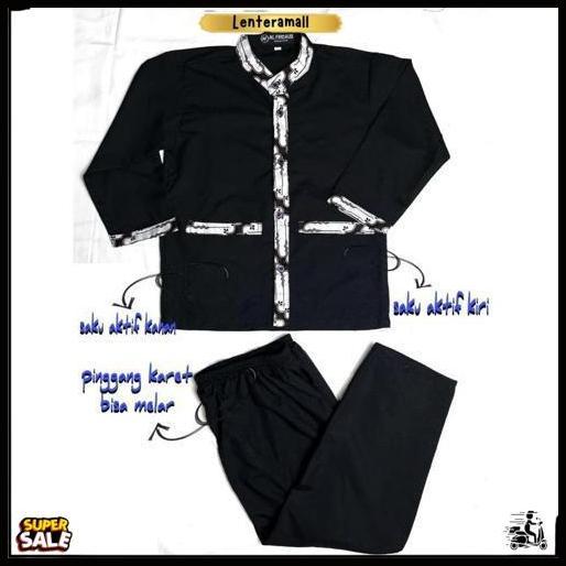 Baju Pangsi Anak Setelan Koko Sunda Adat Karnaval Muslim Premium Harga Grosir