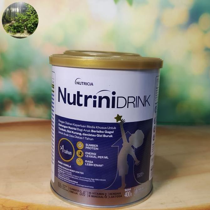 Terlaris Susu Nutrinidrink Bubuk Powder 400Gr Vanila - Nutricia
