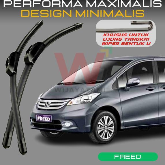 Super Wiper Depan Honda Freed Frameless Set Bersih Wiper Freed Depan Wiper Freed 2012 Wiper Freed 20