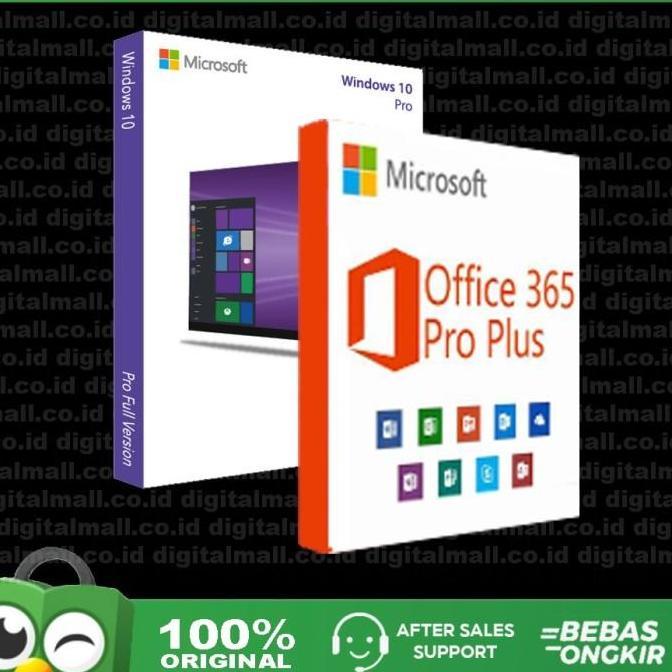 WINDOWS 10 PRO + OFFICE 365 PRO PLUS LISENSI ORIGINAL