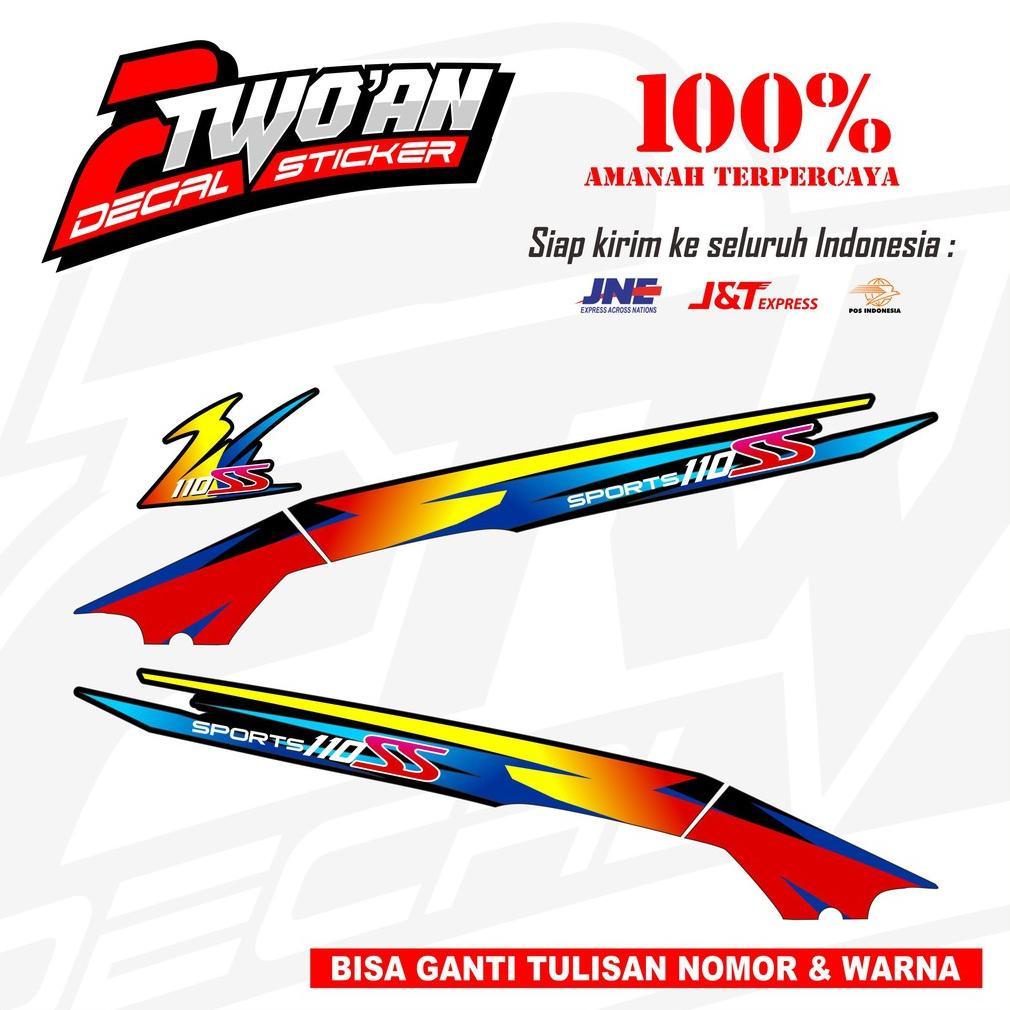 Original Striping Yamaha 2T Sport Ss 110