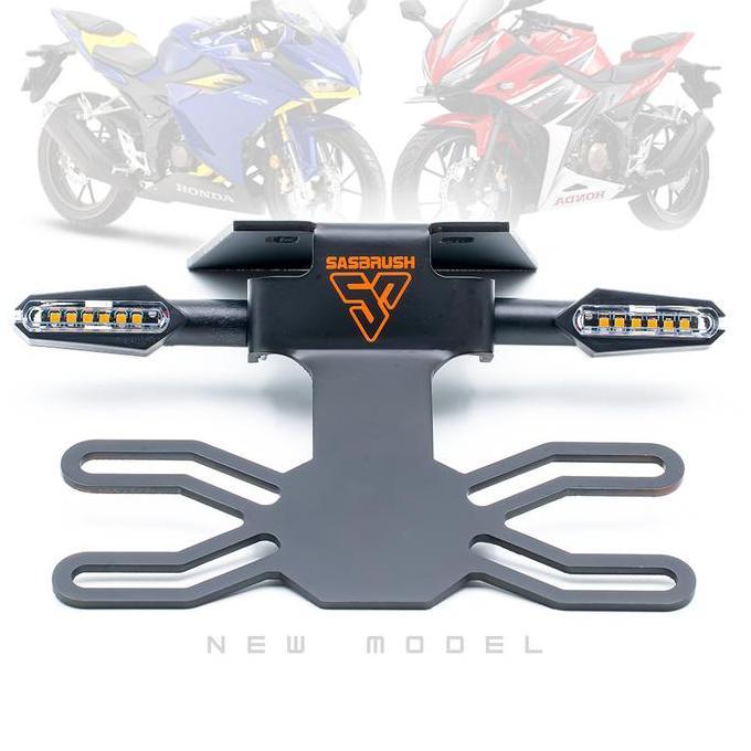 Tailtidy Cbr 150R / Dudukan Plat Nomor Cbr 150R/ Breket Nopol Cbr 150R Bracket Motor Lampu Motorcycl