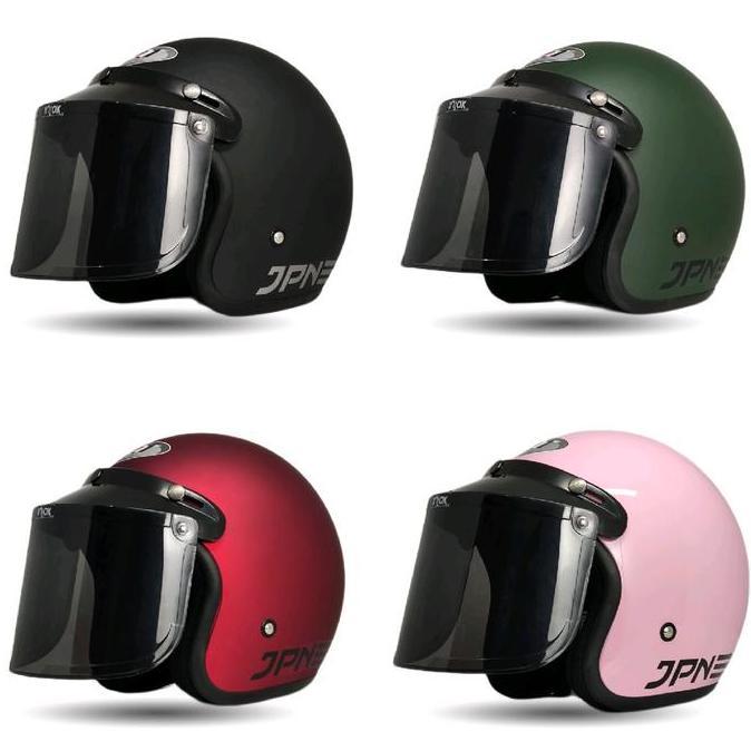 Helm Bogo Original JPN ARC Garis Full Leher SNI