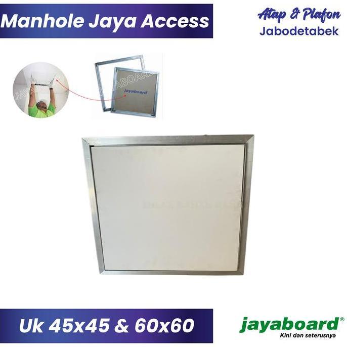 MANHOLE JAYABOARD JAYA ACCESS - GYPSUM ACCESS PANEL PLAFON BERGARANSI