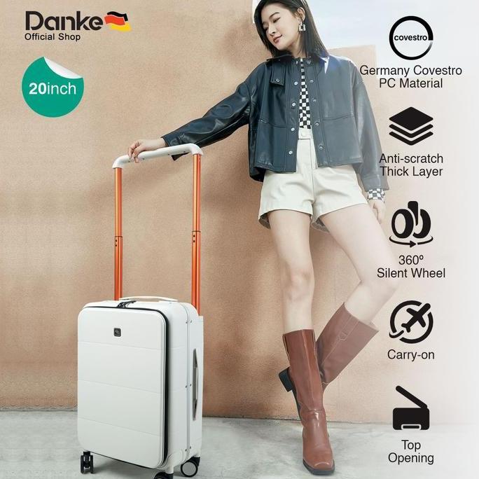 Danke Horizon Top Load 20inch H9876-20 - Koper Kabin 20in Buka Atas Anti Gores Baret Pecah Tahan Ban