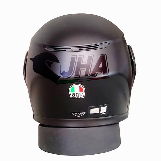 HELM MOTOR AGV STREET MODULAR MONO  MATT BLACK / BLACK MATTE - ORIGINAL AGV