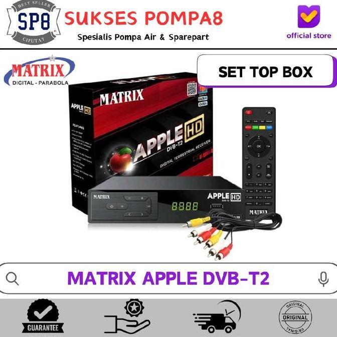 HARGA GROSIR - Set Top Box Digital MATRIX APPLE DVB T2 / STB TV / Receiver TV