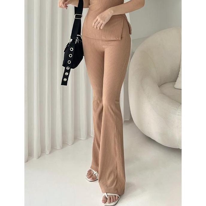 Paranew- Kadaka B-008 Corduroy Flare Pants | Celana Cutbray Nita Corduroy Fit Stretch