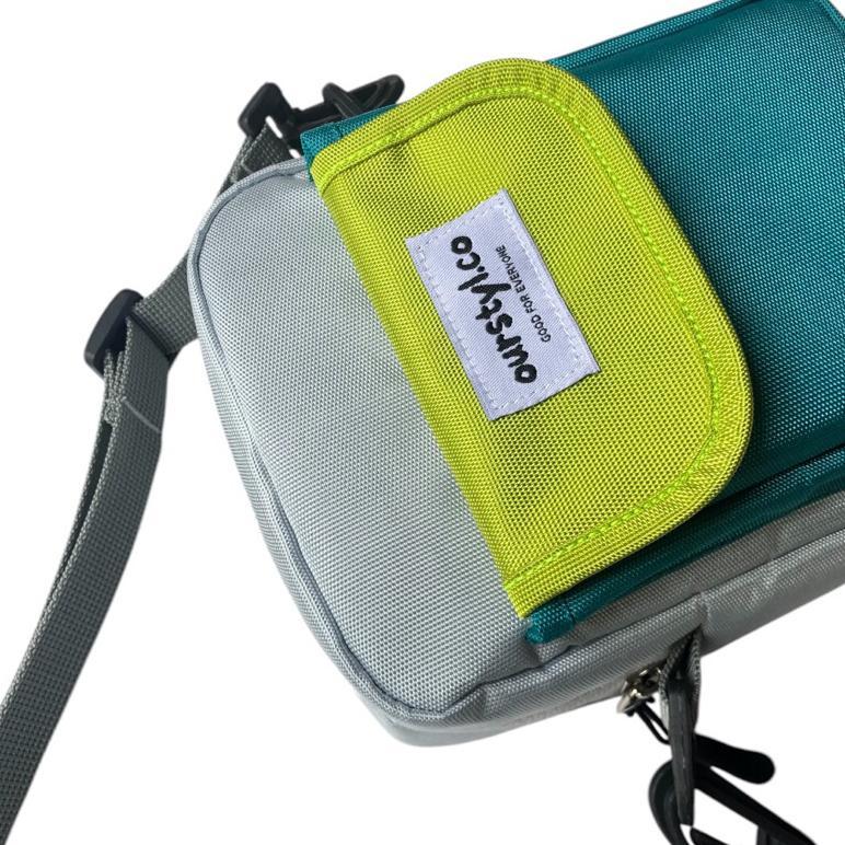 Original Sling Bag Pria Nasa - Tas Selempang Mini Pria Tas Wanita Tas Bahu Pria Sling Bag Casual