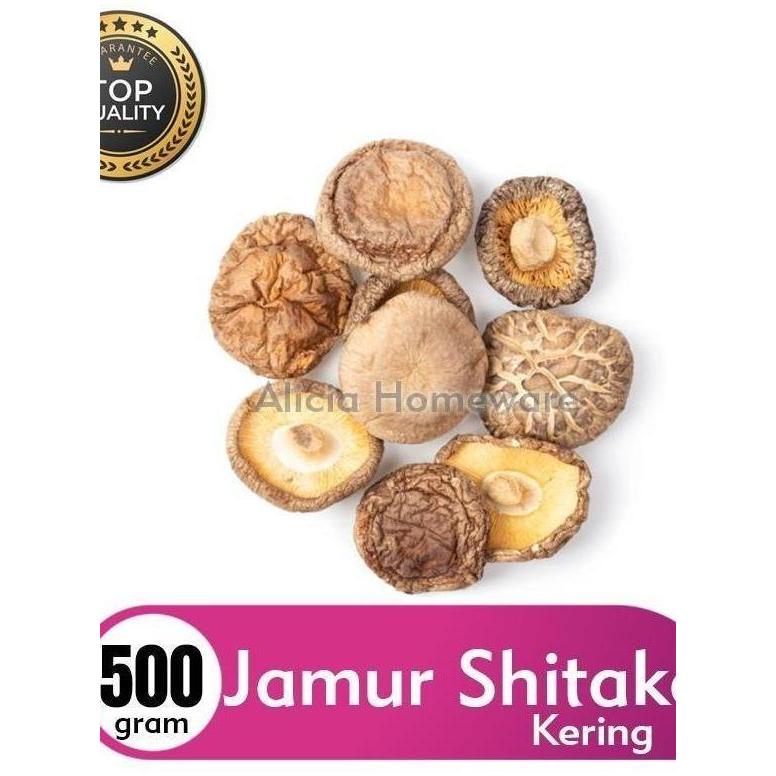 Newnature- Jamur Shitake Kering / Jamur Hioko Kering