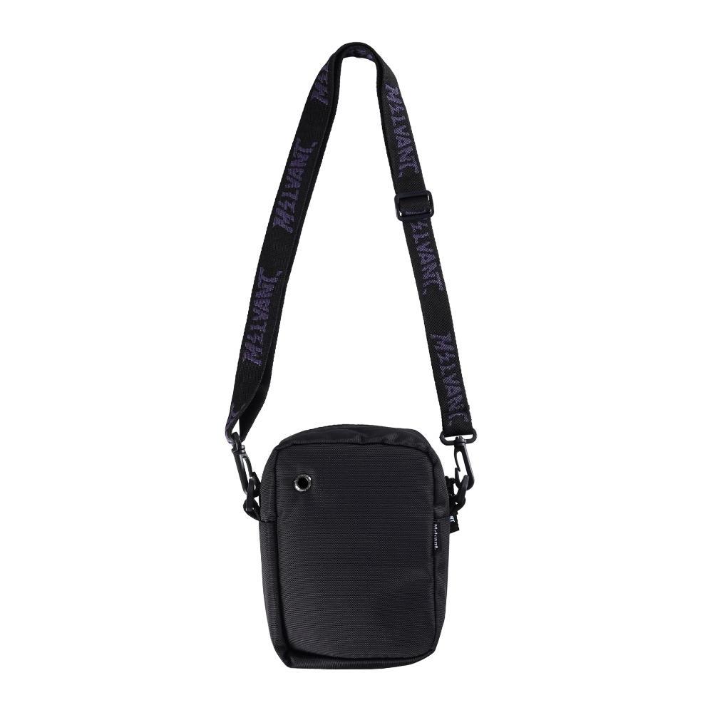 Flash Sale Melvant - Mcsb Romanov Black Compact Shoulder Bag | Tas Selempang Hitam Kecil Pria