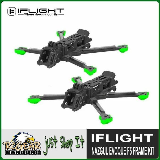 IFLIGHT Nazgul Evoque F5 F5X F5D V2 Frame Kit Analog DJI O3 Vista FPV Drones