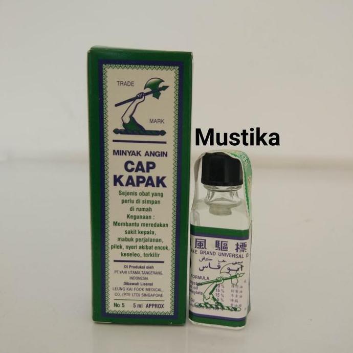 Minyak Angin Cap Kapak 5Ml