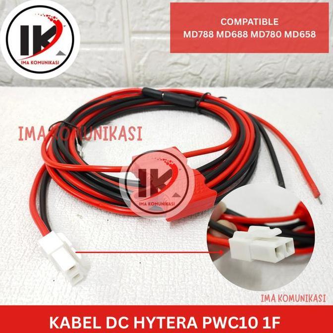 GRATIS ONGKIR - KABEL DC HYTERA MD788 MD688 MD780 MD658 PWC 10